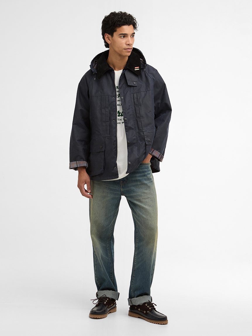 Barbour × Levi's》【BEDALE / ビデイル】ワックスジャケット オーバー