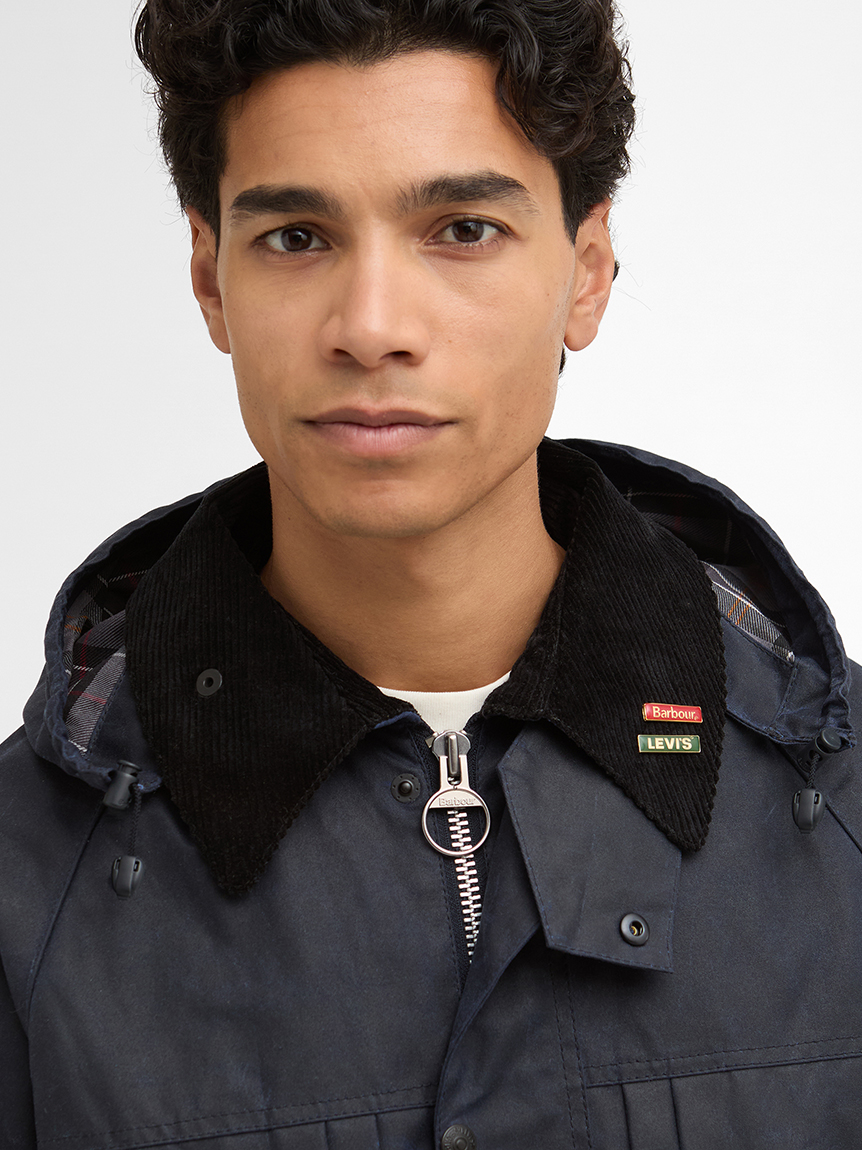 Barbour × Levi's》【BEDALE / ビデイル】ワックスジャケット オーバー