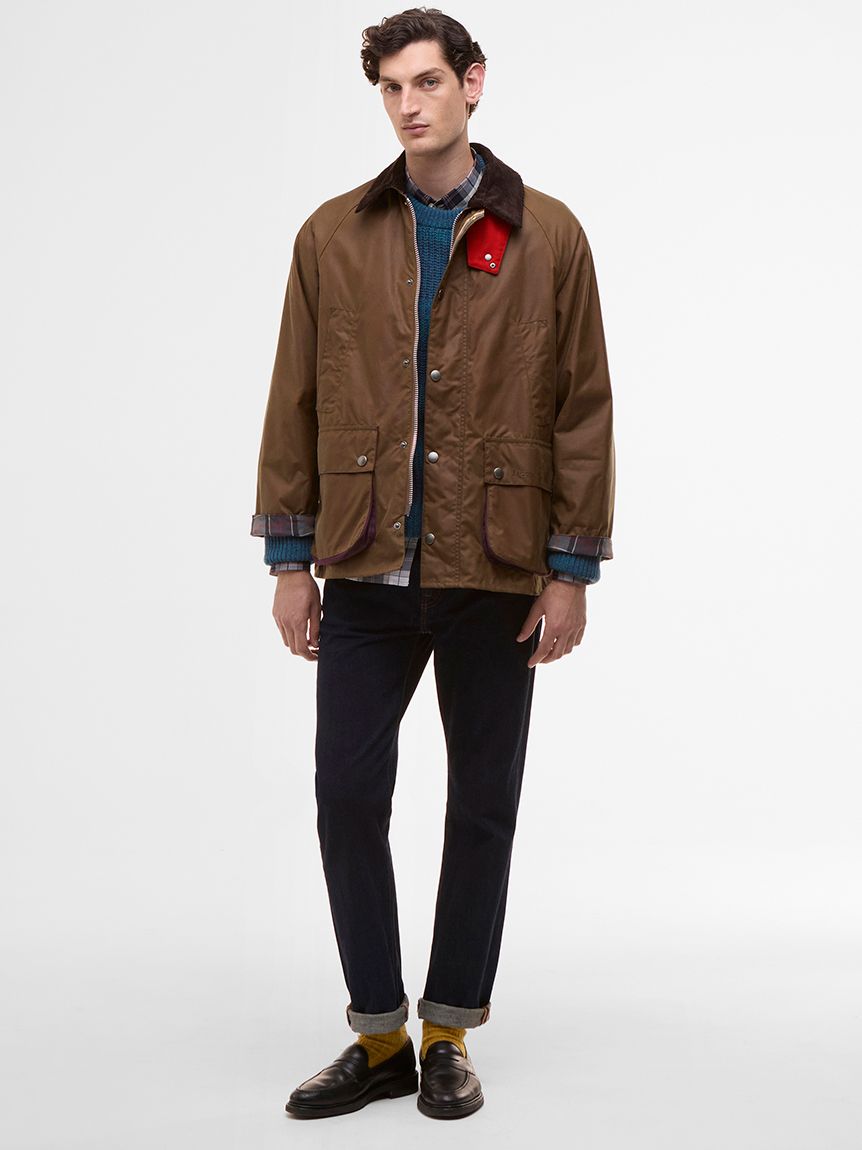 n*u様 【新品】Barbour Beadale Wax ジャケット サイズ38 Barbour × Paul Smith》【BEDALE / ビデイル】ワックス