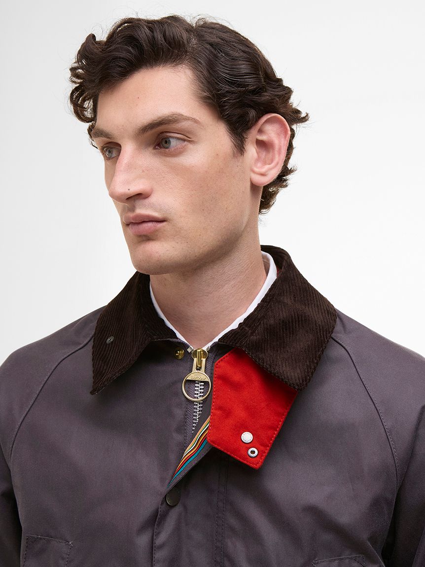 Barbour × Paul Smith》【BEDALE / ビデイル】ワックス ジャケット