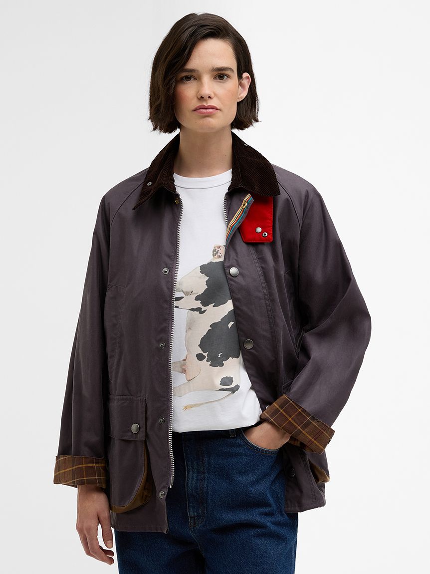 Barbour × Paul Smith》【BEDALE / ビデイル】ワックス ジャケット