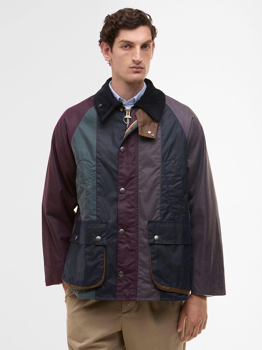 Barbour ×Paul Smith》【BEDALE / ビデイル】ストライプ ワックス