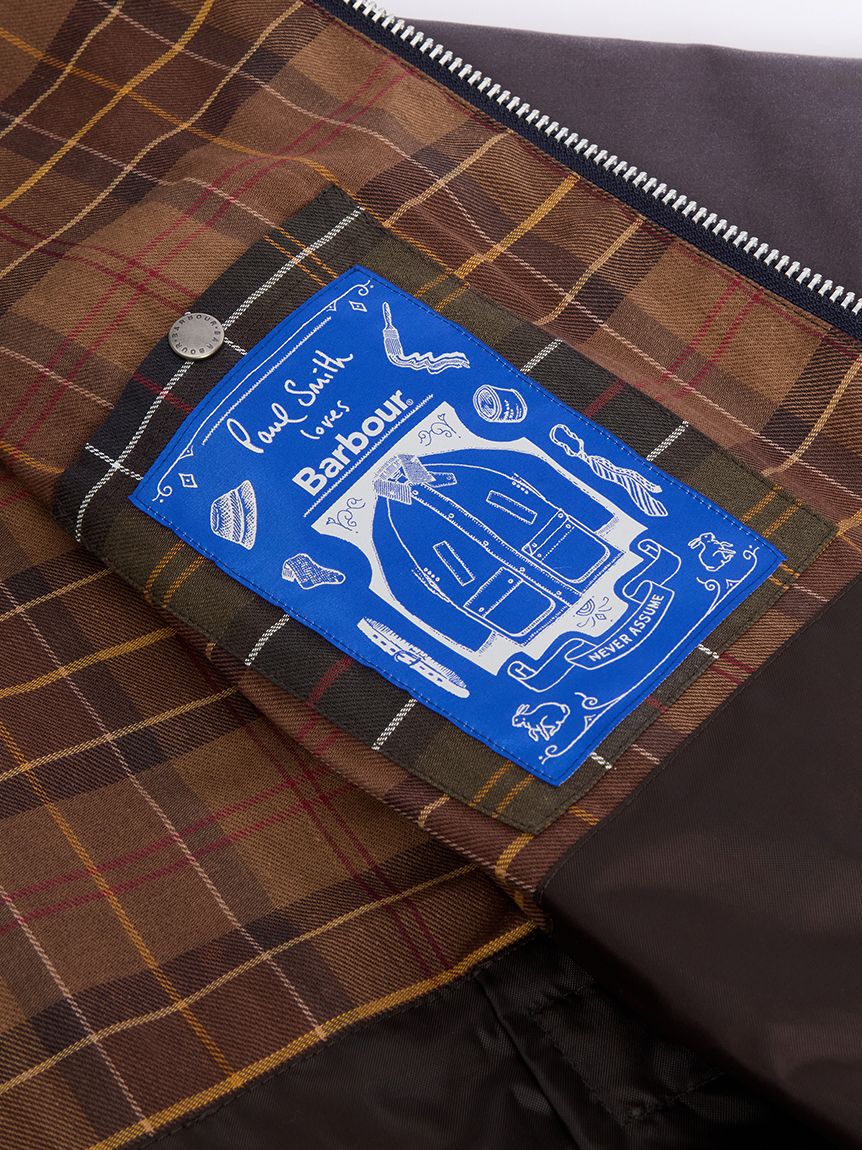 Barbour ×Paul Smith》【BEDALE / ビデイル】ストライプ ワックス