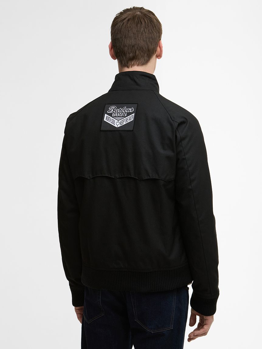 Barbour × BARACUTA》Badged Portonワックス ジャケット｜ワックス