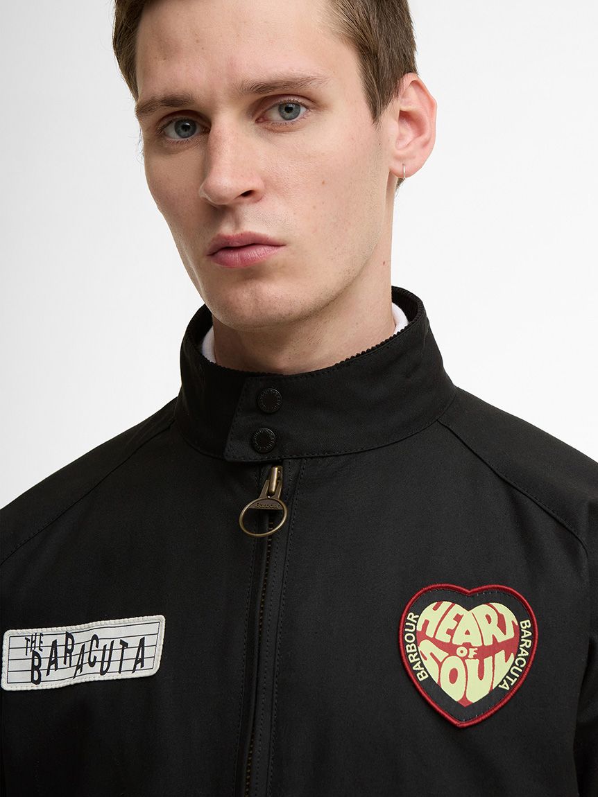 Barbour × BARACUTA》Badged Portonワックス ジャケット｜ワックス