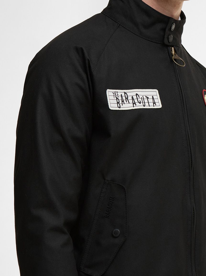 Barbour × BARACUTA》Badged Portonワックス ジャケット｜ワックス