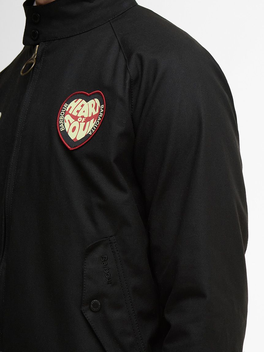 Barbour × BARACUTA》Badged Portonワックス ジャケット｜ワックス