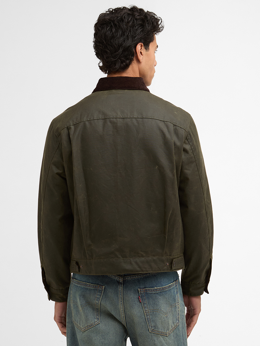 Barbour × Levi's》Type2 トラッカー ワックス ジャケット｜ワックス
