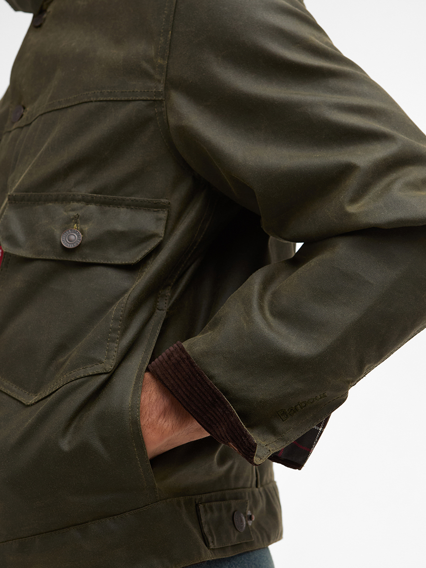 Barbour × Levi's》Type2 トラッカー ワックス ジャケット｜ワックス