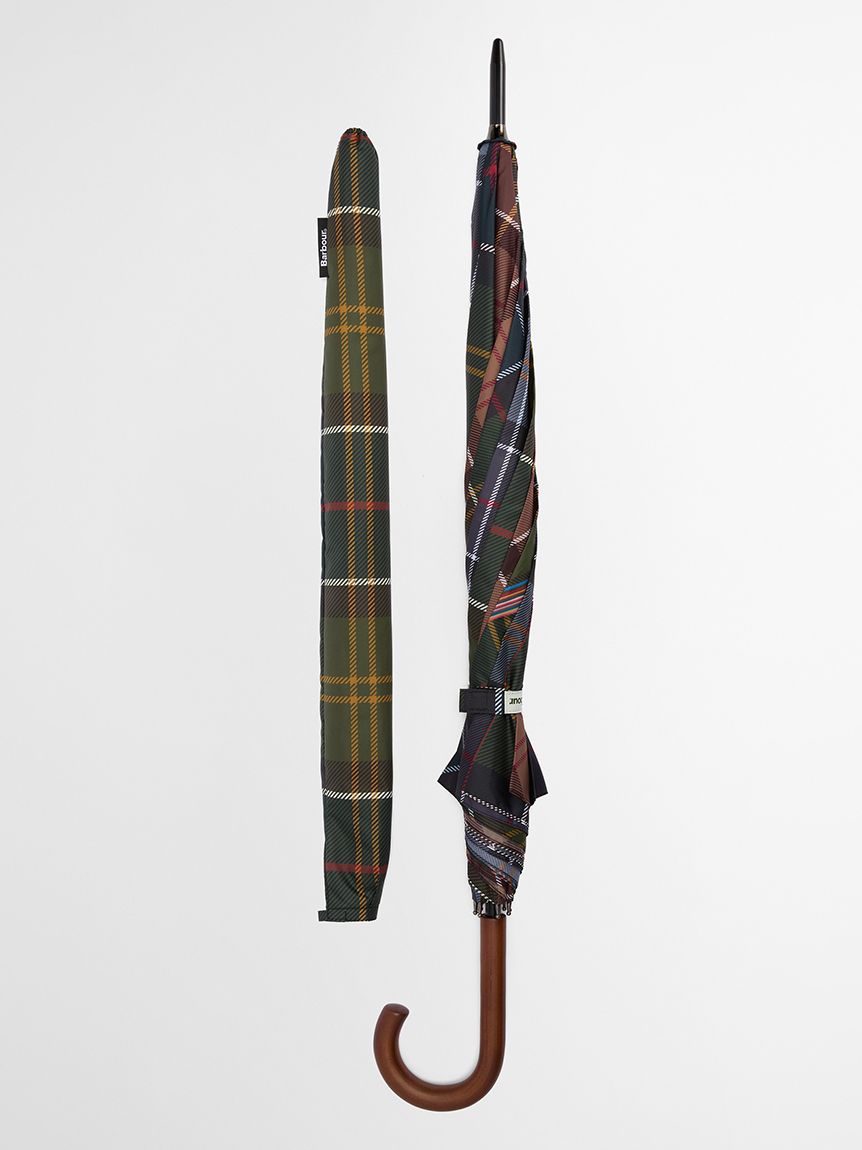 Barbour ×Paul Smith》ミックス チェック 雨傘｜傘｜アクセサリー