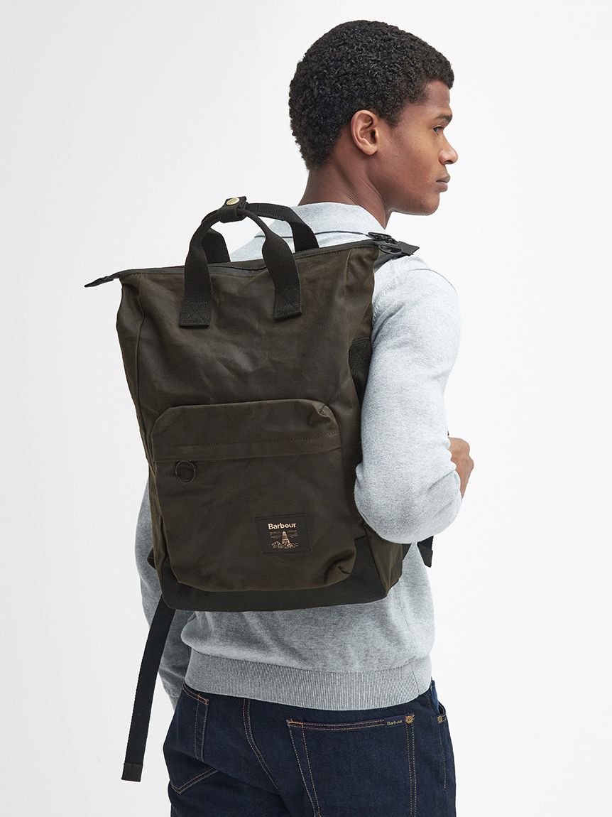 Barbour ブラックバックパック 楽天市場】バブアー BARBOUR バッグ バックパック ESSENTIAL WAX