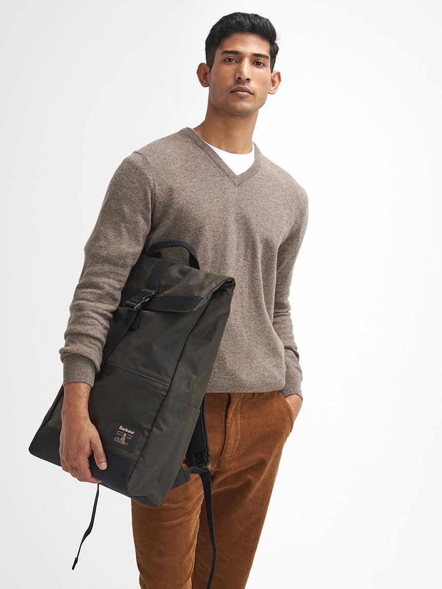 Fieldロールトップワックスバックパック｜バッグ｜バッグ｜バブアー