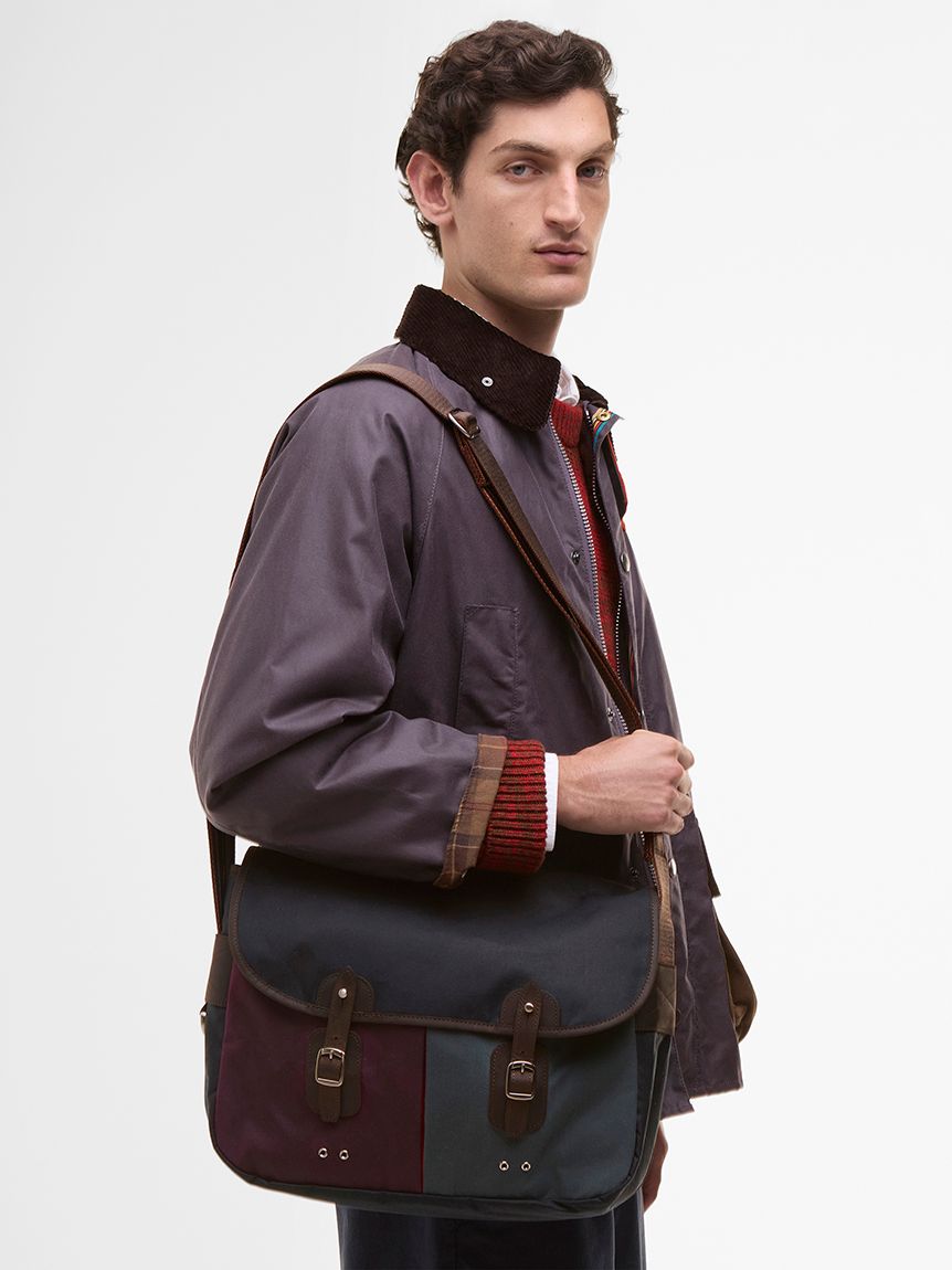 Paul Smith Barbour ワックス　クロスボディバッグ Barbour ×Paul Smith》ワックス クロスボディバッグ｜バッグ｜バッグ