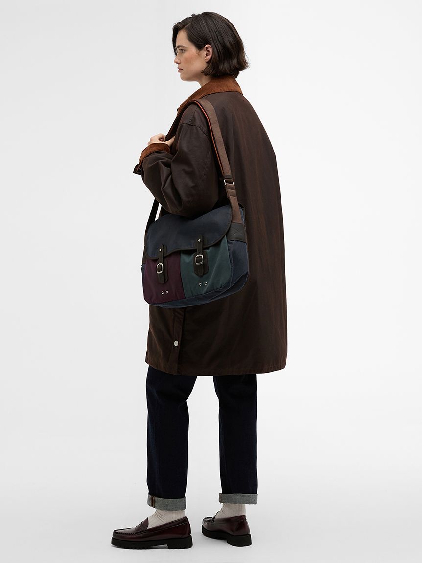 Barbour ×Paul Smith》ワックス クロスボディバッグ｜バッグ｜バッグ