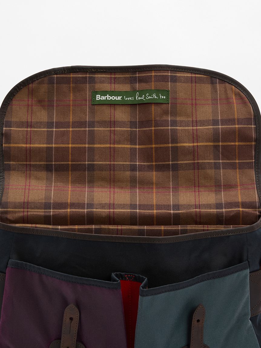 Barbour ×Paul Smith》ワックス クロスボディバッグ｜バッグ｜バッグ
