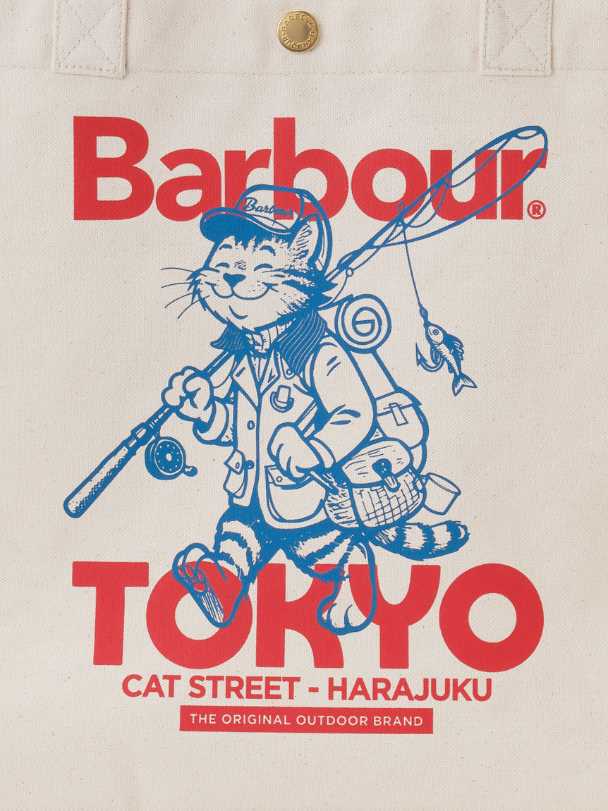 原宿店＆公式オンラインストア限定 バブアーキャット トートバッグ