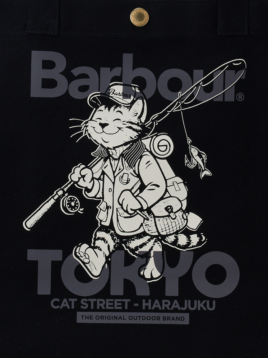 原宿店＆公式オンラインストア限定 バブアーキャット トートバッグ