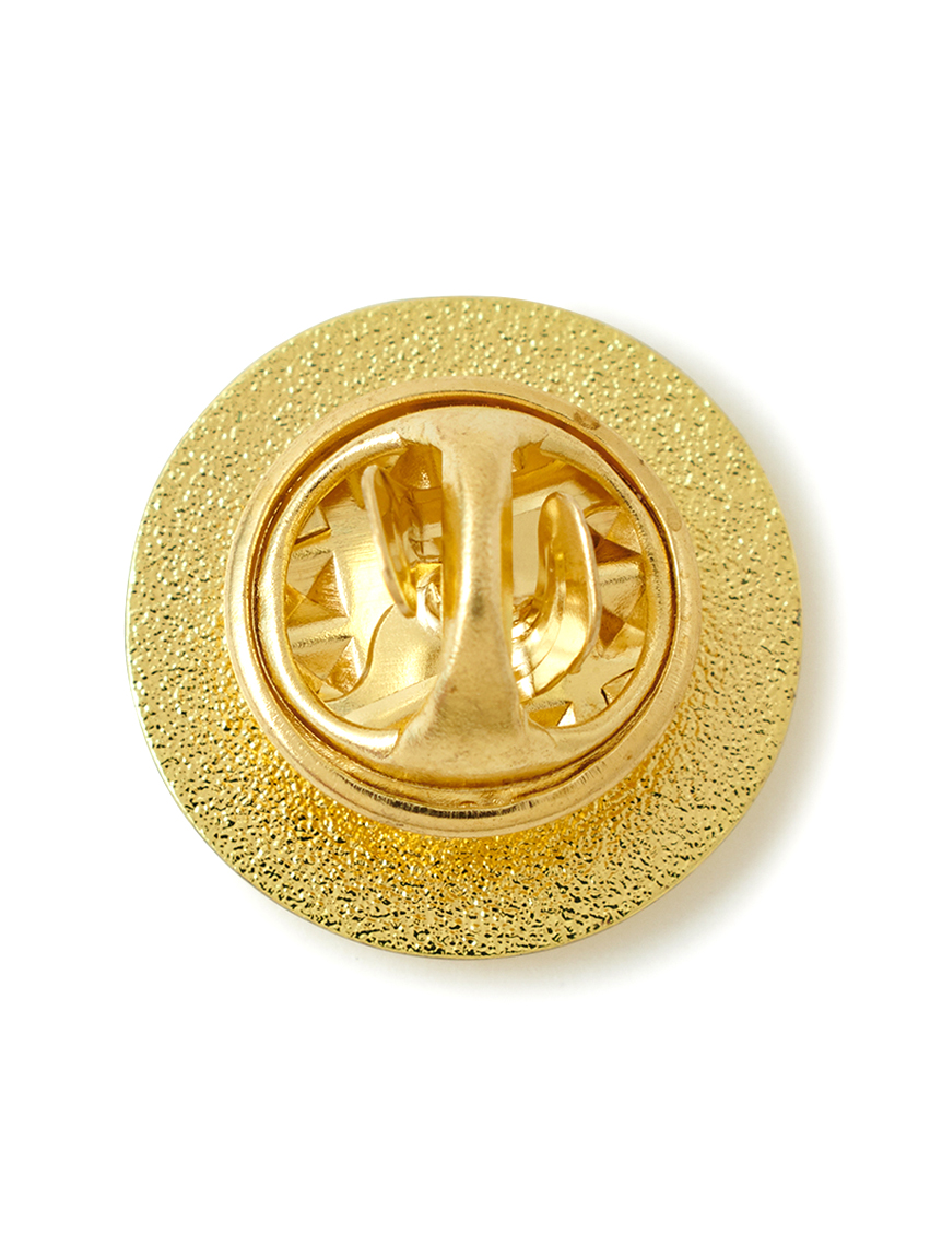 ピンバッジ】ボタン ゴールド｜ピンバッジ｜アクセサリー｜バブアー