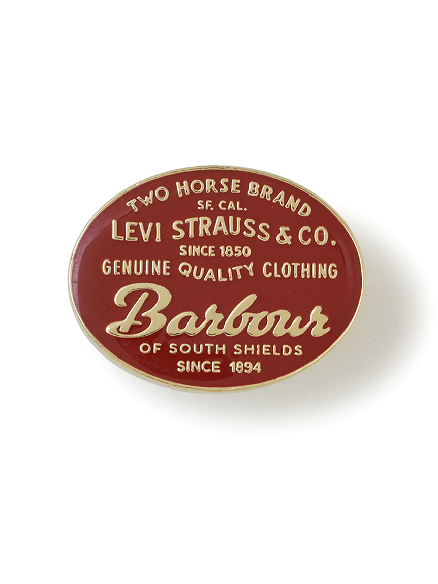 Barbour × Levi's》PINバッジ Pack3｜ピンバッジ｜アクセサリー