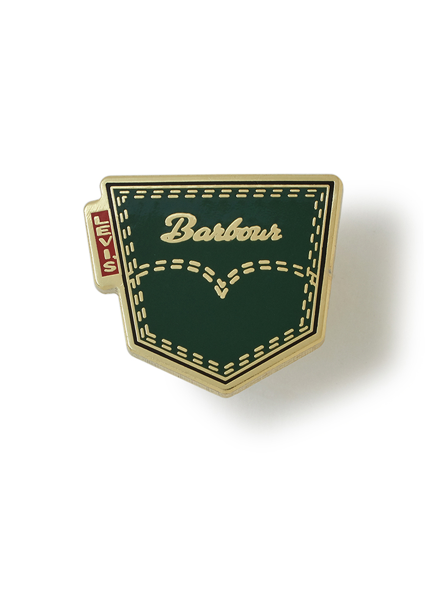 Barbour × Levi's》PINバッジ Pack3｜ピンバッジ｜アクセサリー