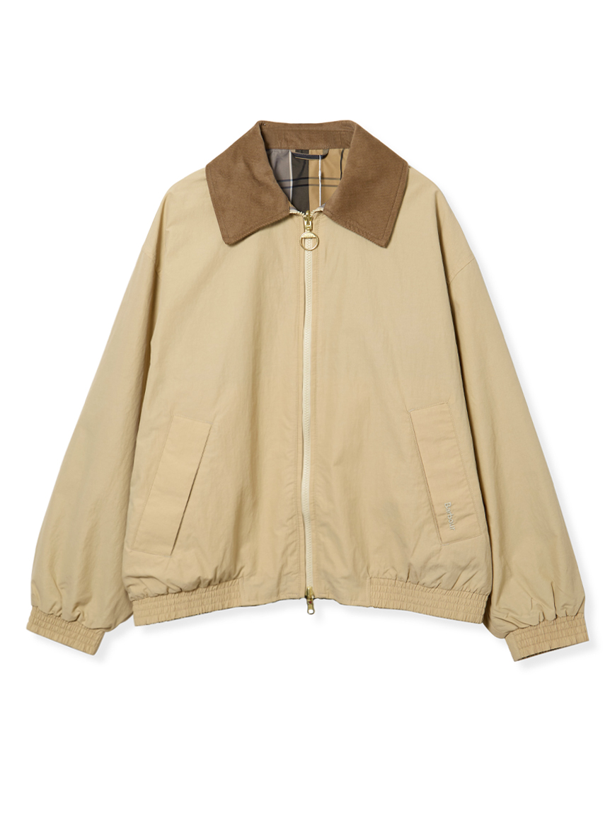 4月26日限定値下げ★Barbour バブアー　ベージュ　ジャケット　36 Maureen リバーシブル ジャケット（レディース）｜ノンワックス