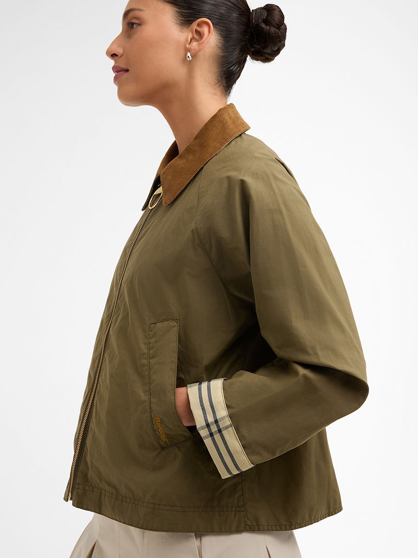 BARBOUR ジャケット Catlin ノンワックス ジャケット（レディース）｜ノンワックス