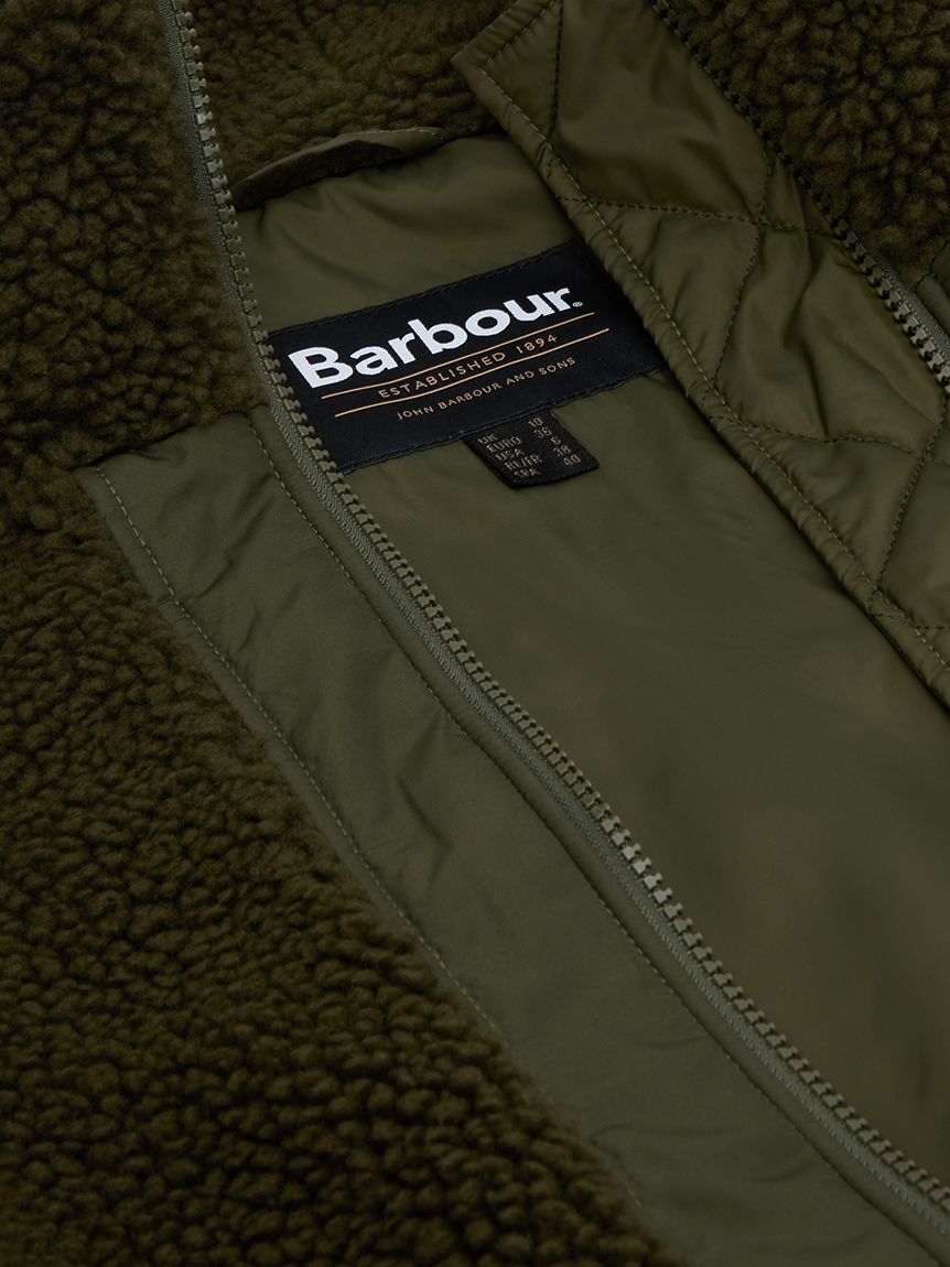 レディース Barbour フリースジャケット ONE SIZE ナチュラル