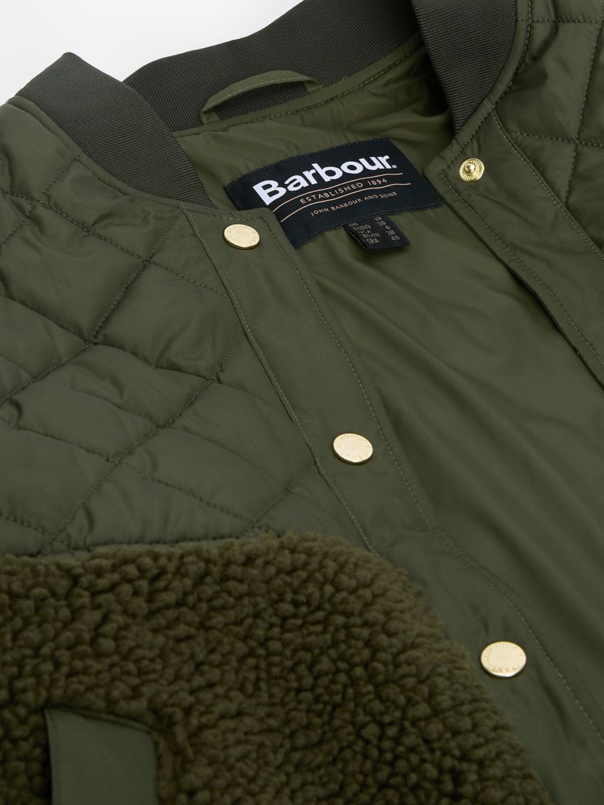 楽天市場】Barbour バブアー キルティングジャケット オリーブ(メンズ 