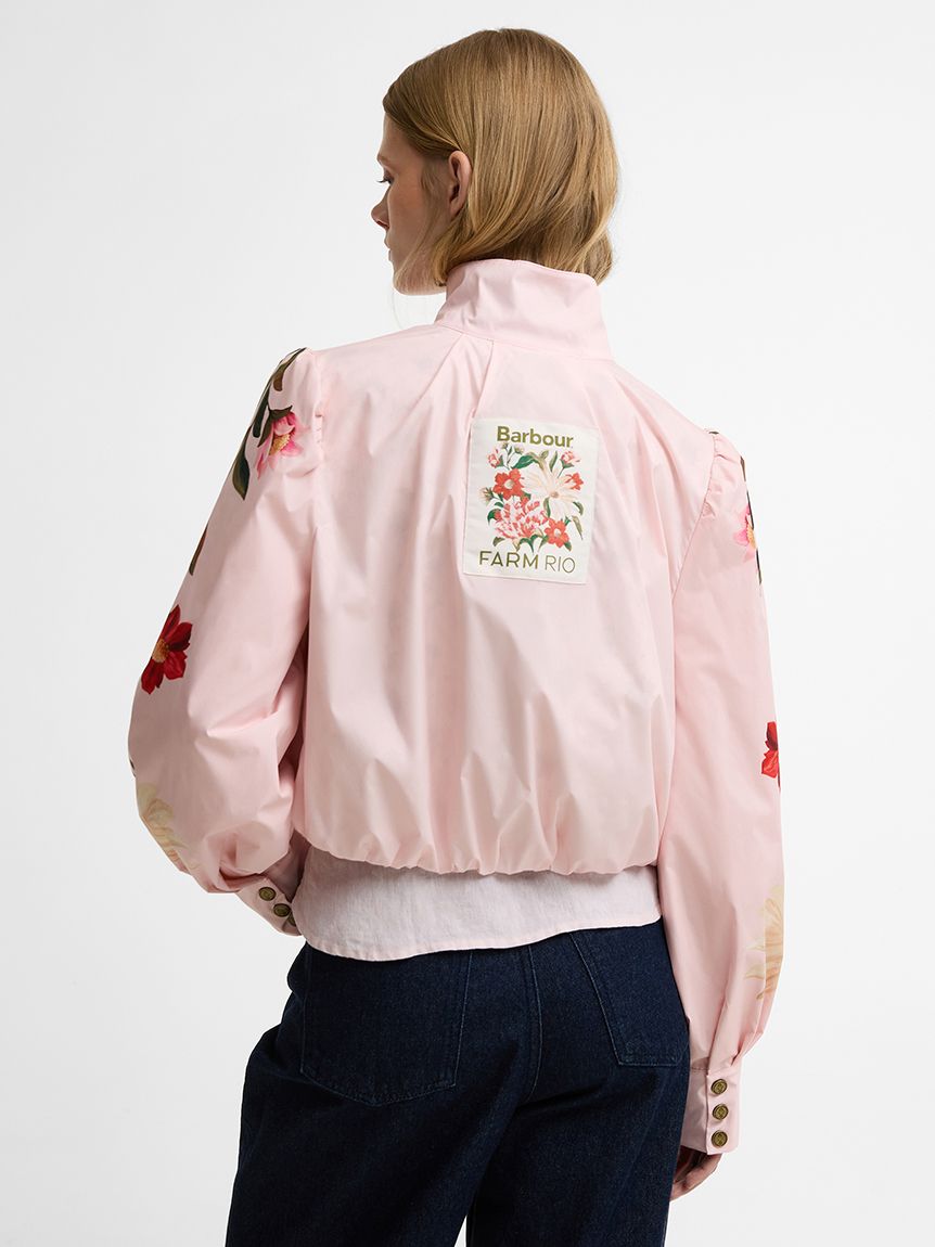 Barbour × FARM Rio》Madelena シャワープルーフジャケット