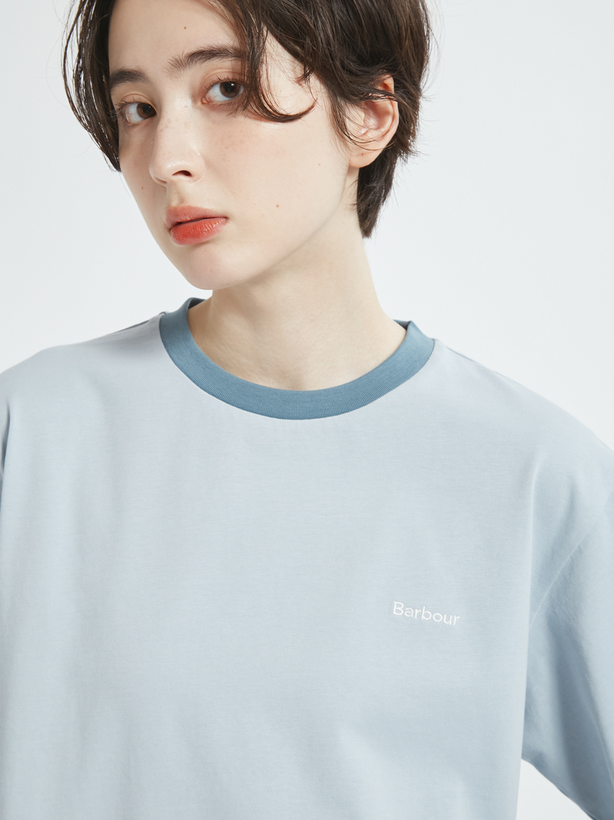 クロップド ポイントロゴ 配色TシャツJapan Exclusive（レディース