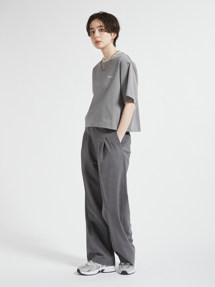 クロップド ポイントロゴ 配色TシャツJapan Exclusive（レディース