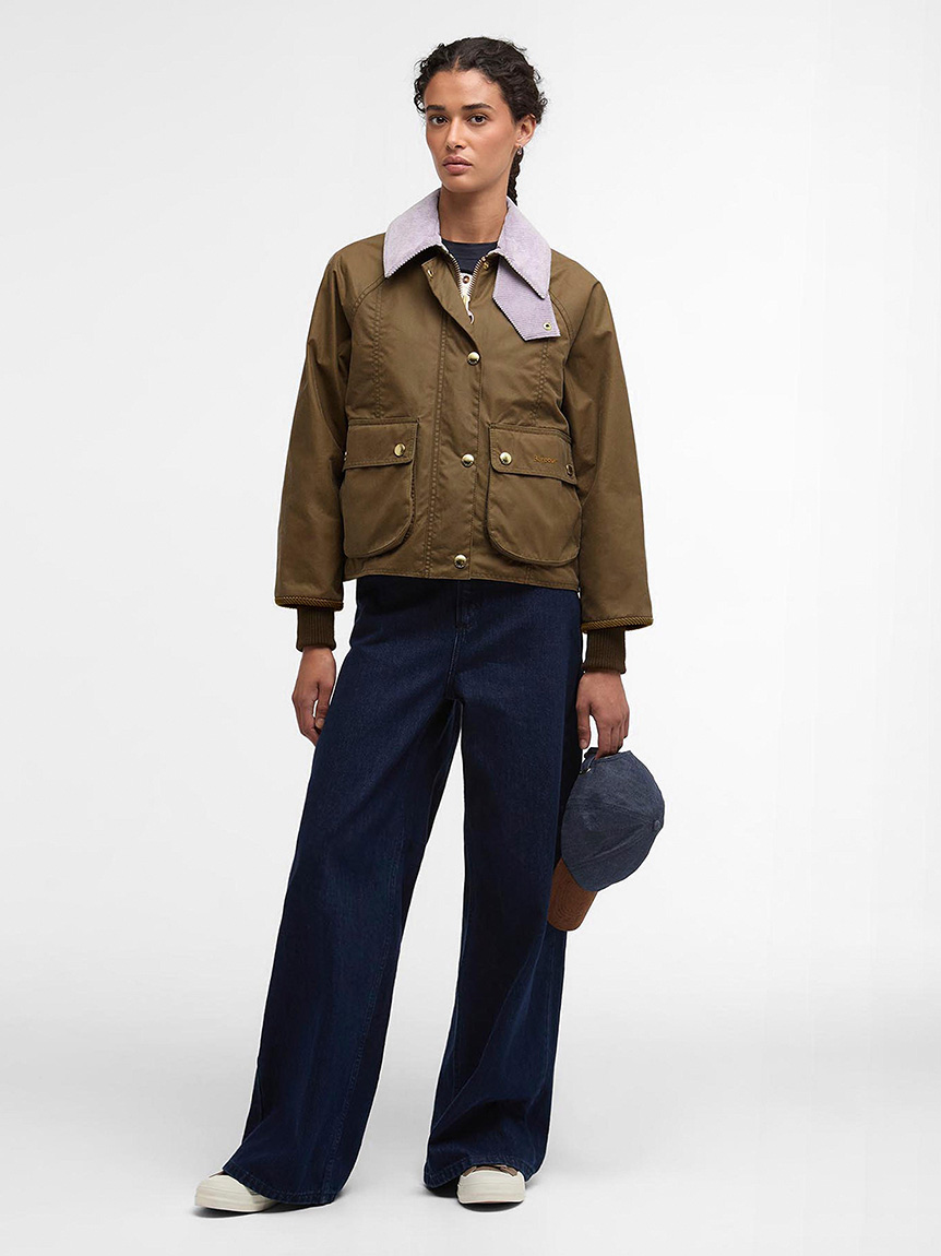 Barbour Beadnell ワックスコットン ジャケット Modern BEADNELL ワックスジャケット（レギュラーフィット）（ブルゾン