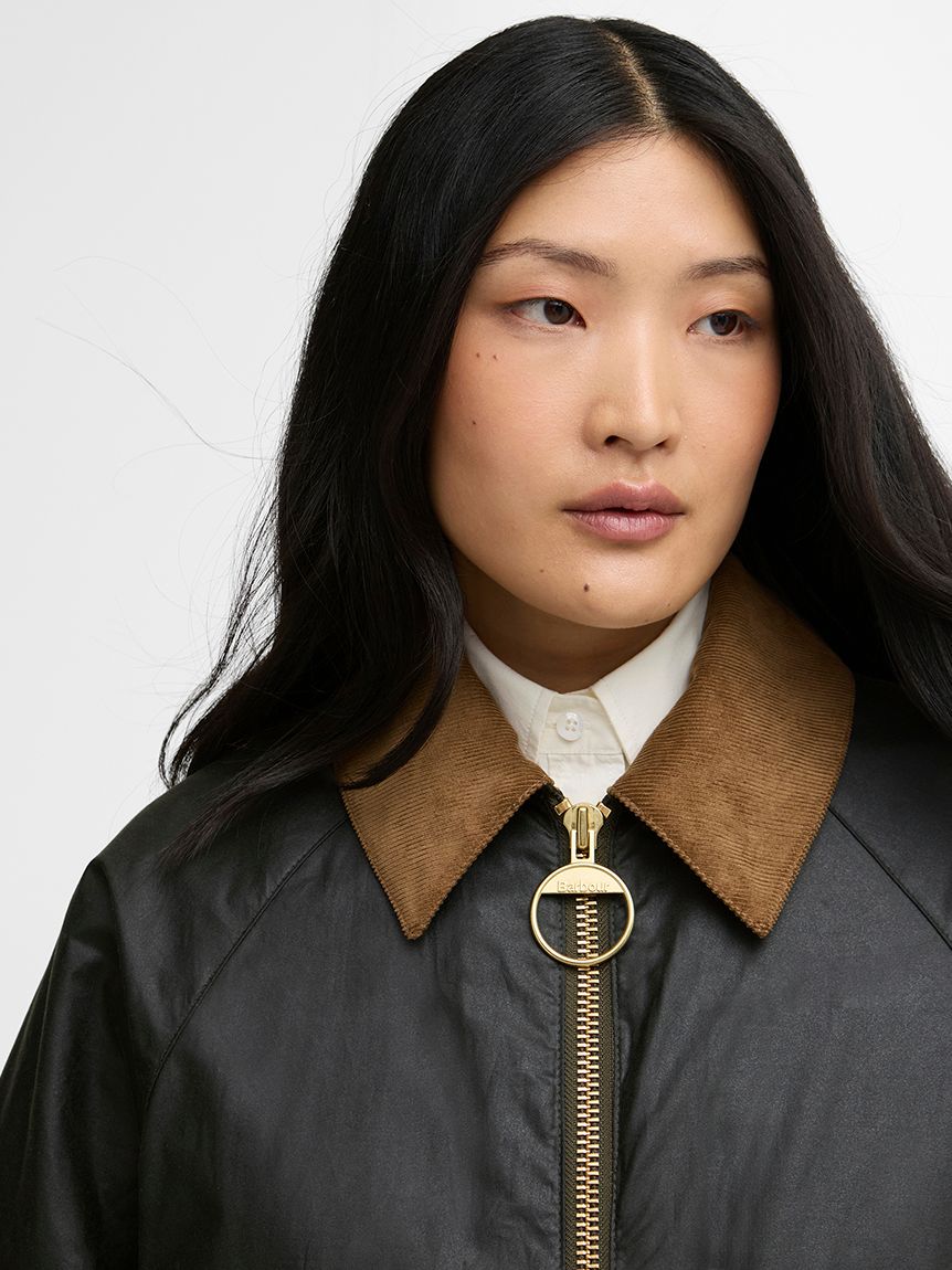 Marronワックスジャケット（レディース）｜ワックスジャケット