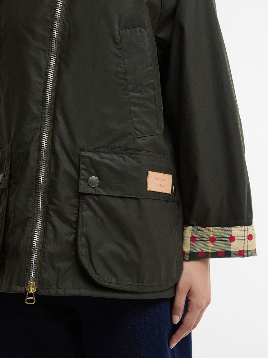 Barbour × Paul Smith》【BEDALE / ビデイル】ワックス ジャケット