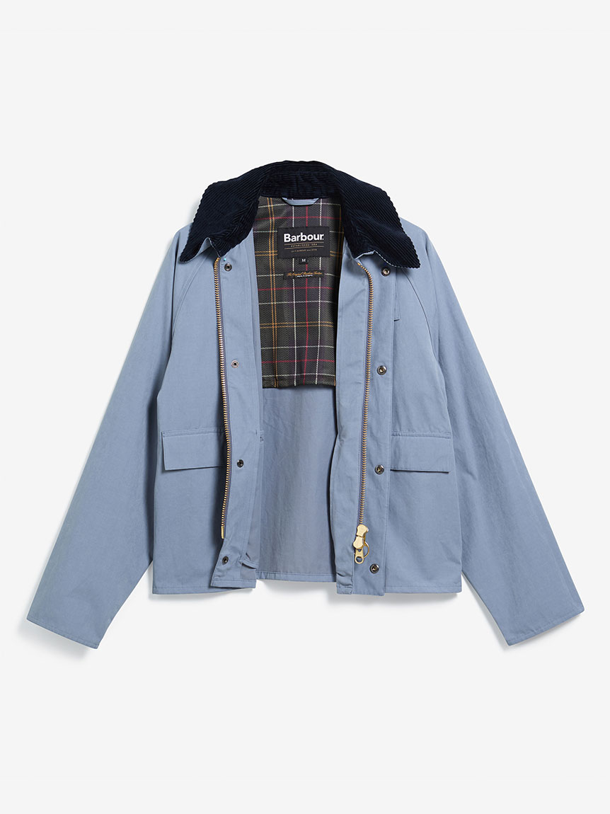 SPEY / スペイ】ピーチスキン コットン ショートレングスブルゾン