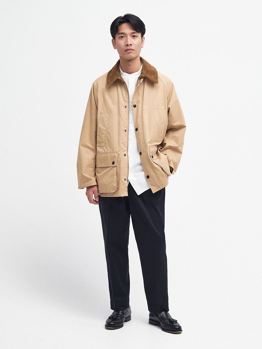 BEDALE / ビデイル】ピーチスキン コットン ブルゾン（オーバーサイズ