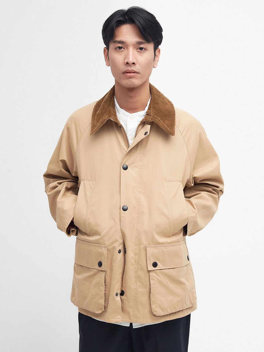 BEDALE / ビデイル】ピーチスキン コットン ブルゾン（オーバーサイズ