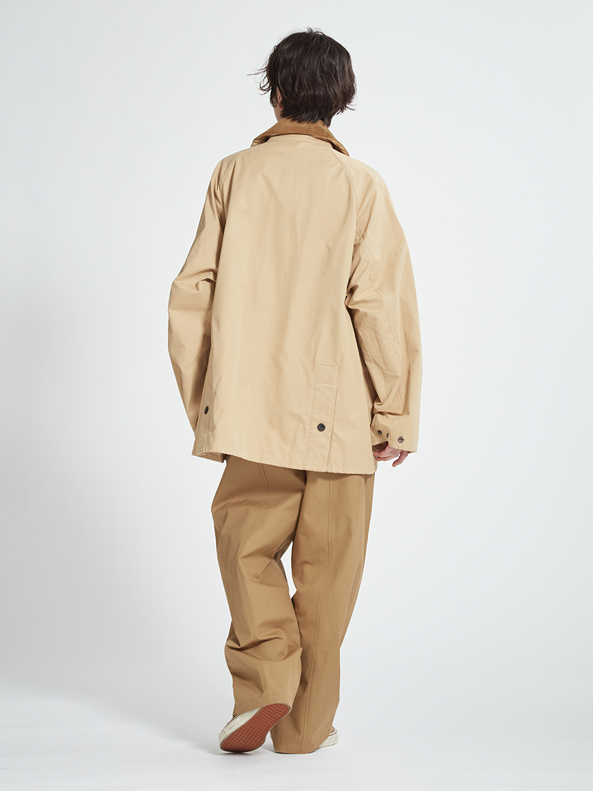 BEDALE / ビデイル】ピーチスキン コットン ブルゾン（オーバーサイズ