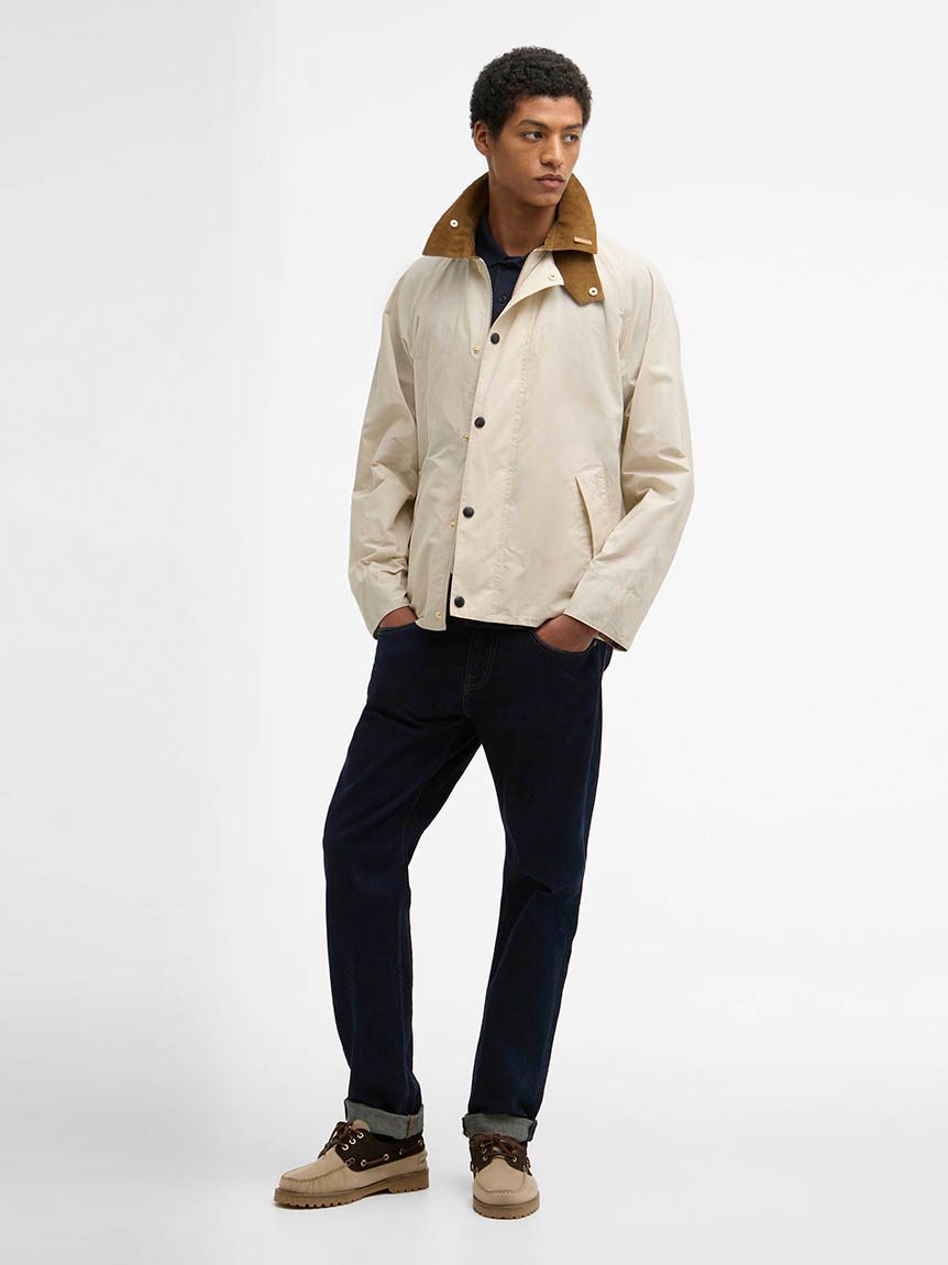 【90s】バブアー ボーダー ライナー フード フルセット オイルドジャケット Barbour（バブアー） BORDER SL ボーダー フィールドジャケット スリム