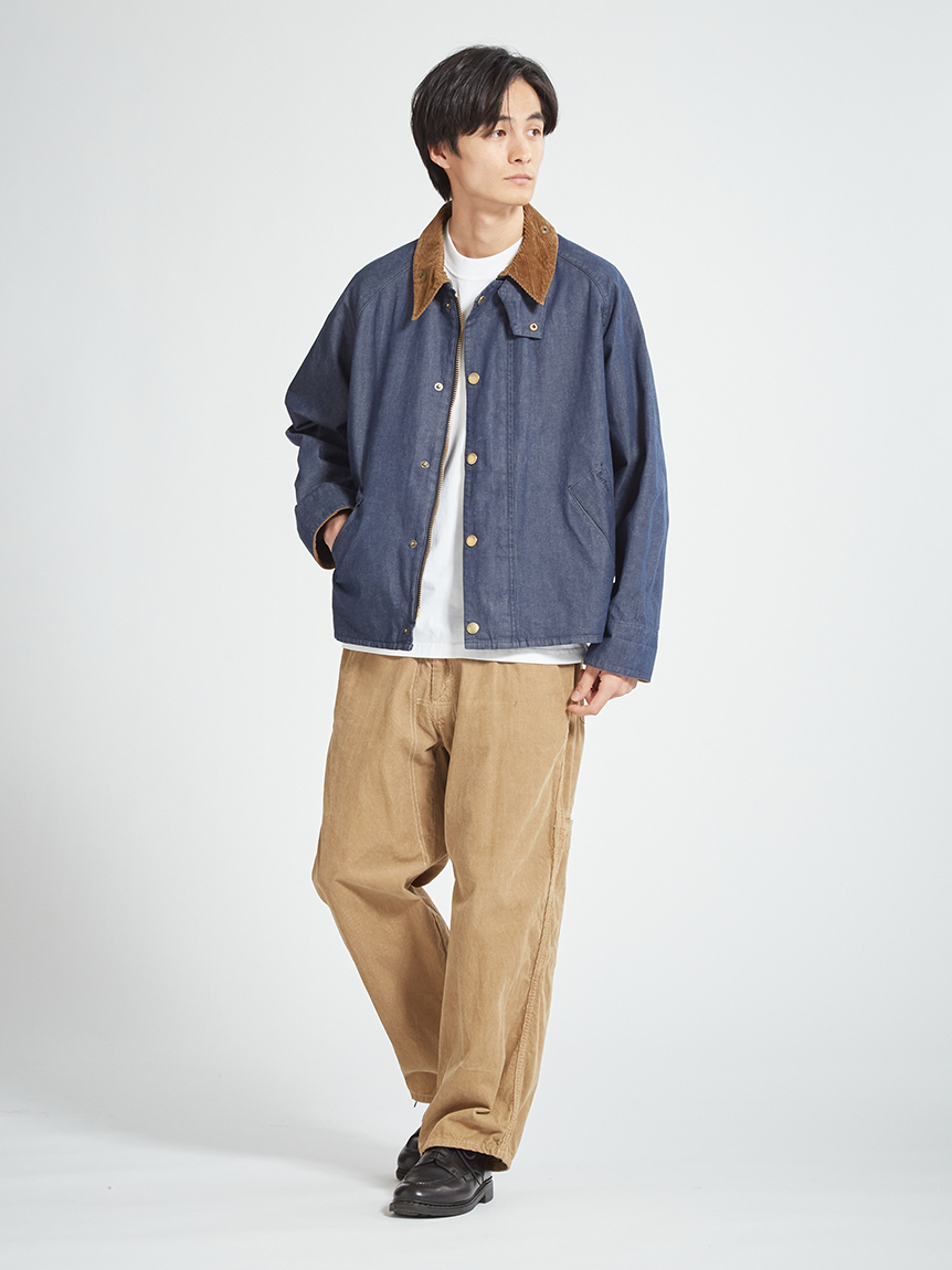 TRANSPORT / トランスポート】デニム カジュアルジャケット｜ノン