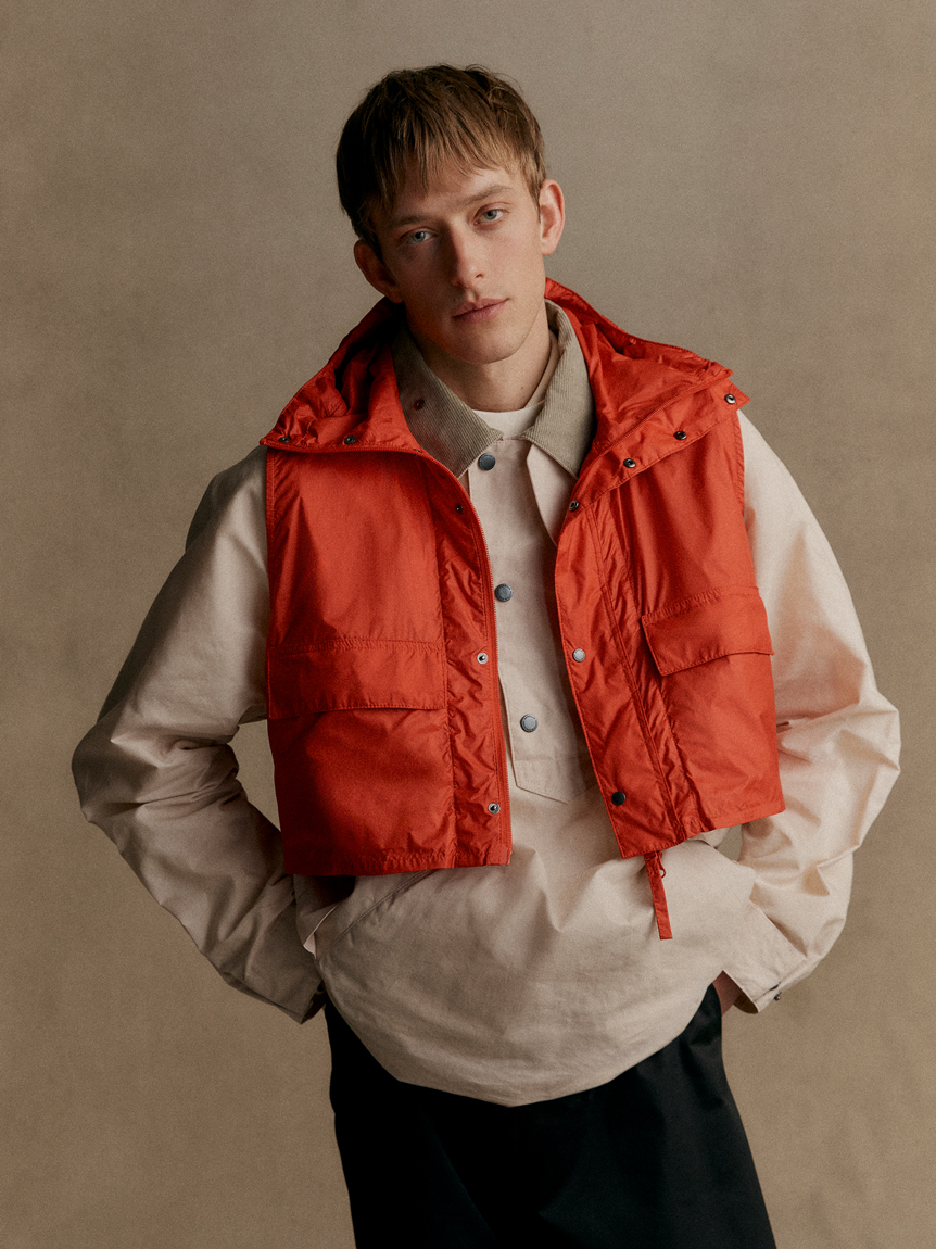 Barbour × KAPTAIN SUNSHINE》Transportスモックジャケット｜ノン