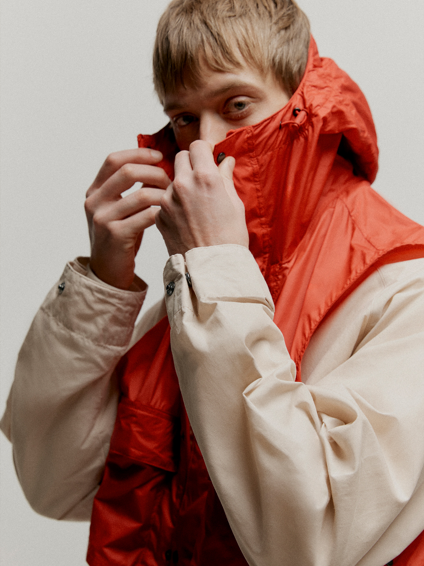 Barbour × KAPTAIN SUNSHINE》Transportスモックジャケット｜ノン