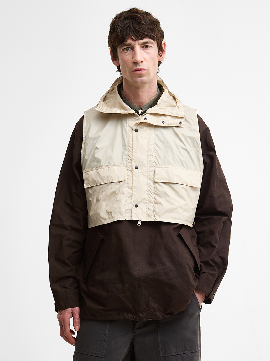 Barbour × KAPTAIN SUNSHINE》 Transport レイヤード スモック