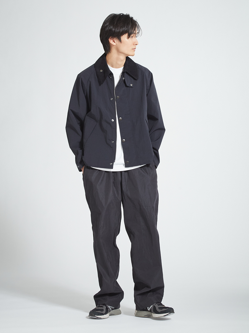 【極美品】バブアー/トランスポート/ブラック/サイズ38 BARBOUR（バブアー） オーバーサイズ トランスポート ワックス