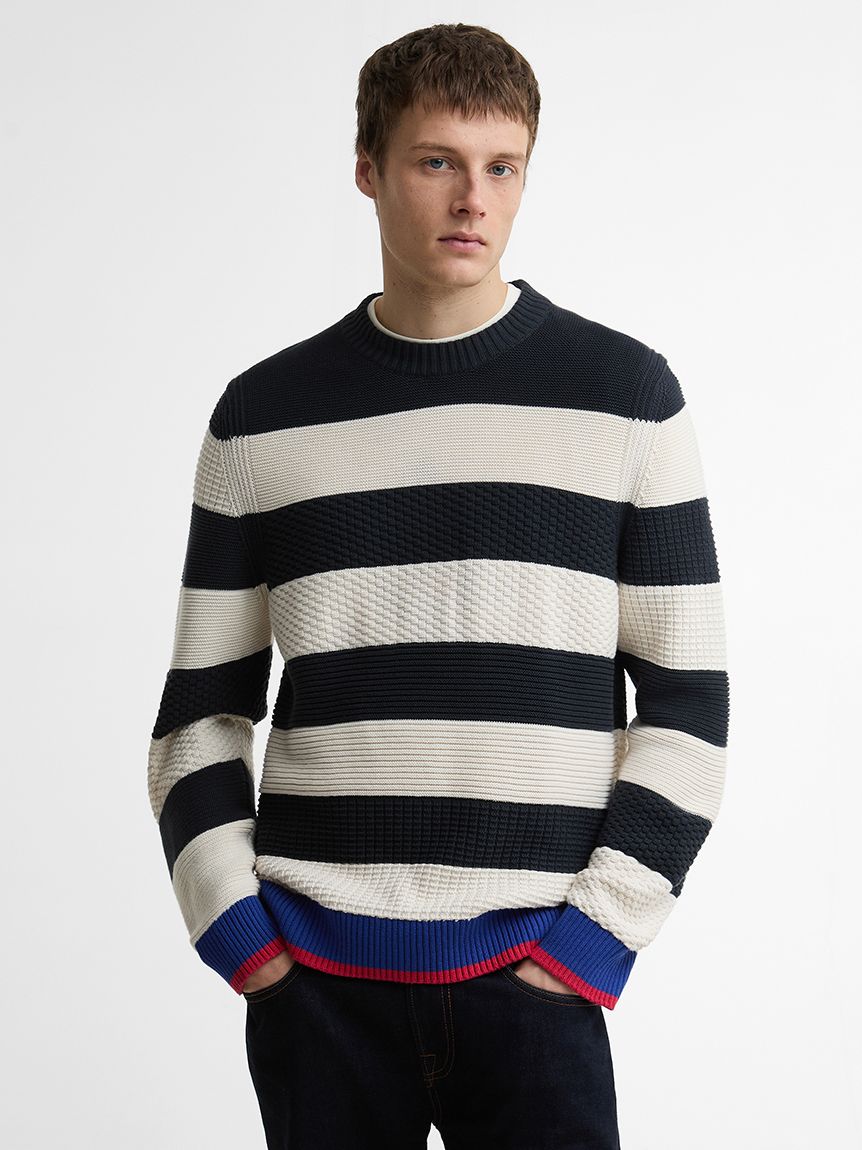 Barbour × Paul Smith》Southwoldボーダーニット｜ニット｜トップス