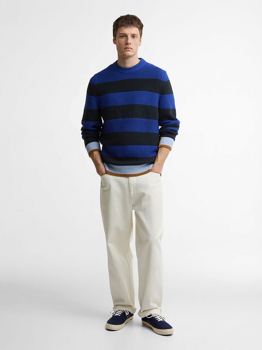 Barbour × Paul Smith》Southwoldボーダーニット｜ニット｜トップス