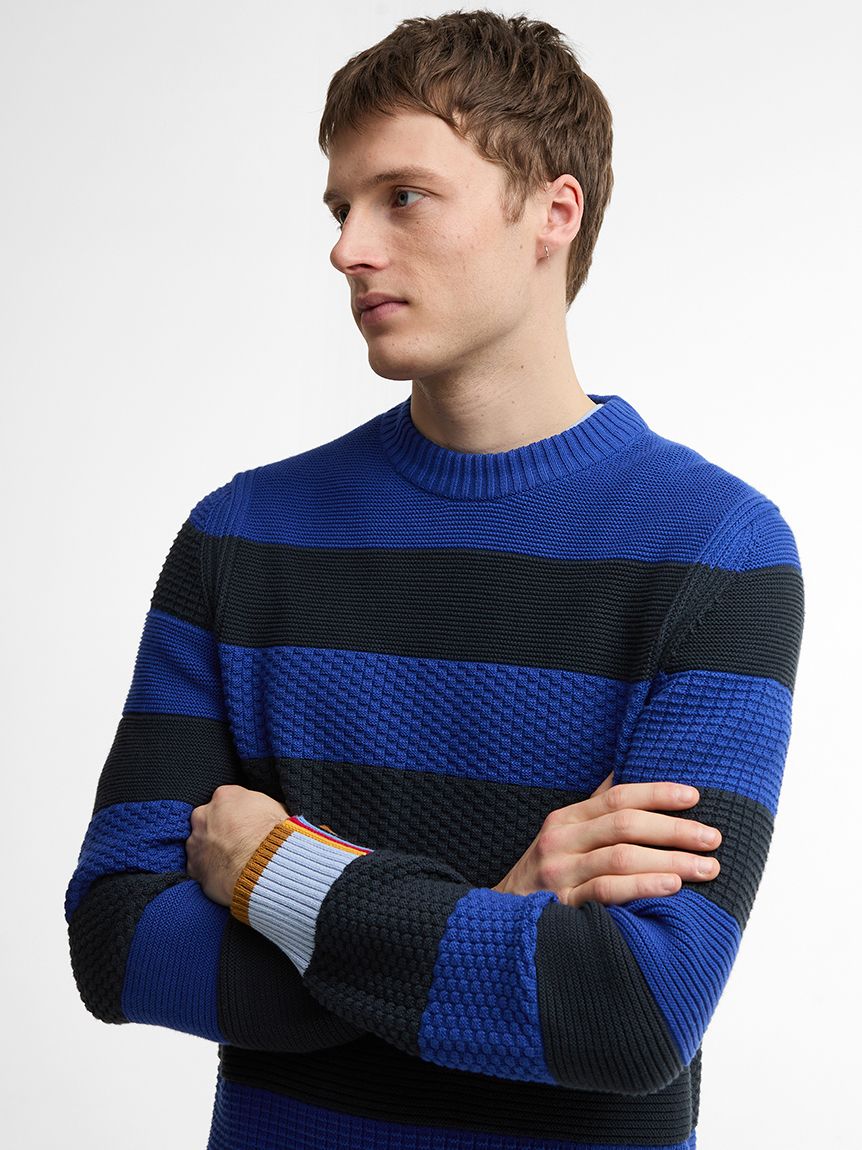 Barbour × Paul Smith》Southwoldボーダーニット｜ニット｜トップス