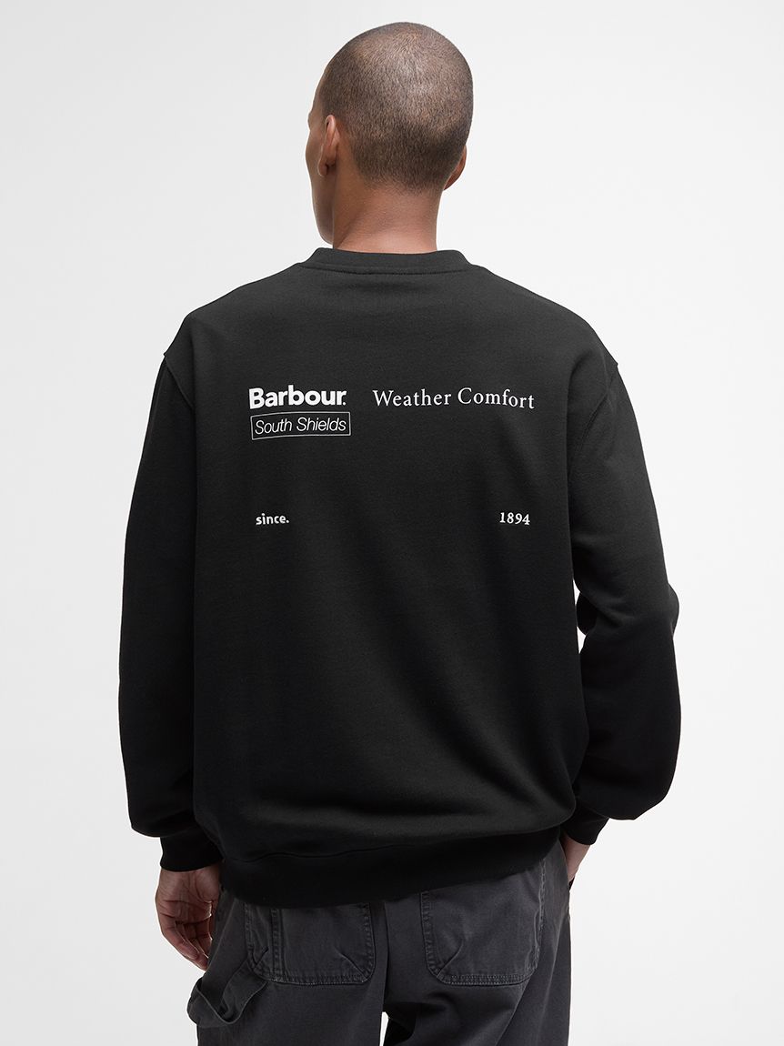 Firbank バックプリント クルーネック スウェット｜トップス｜バブアー