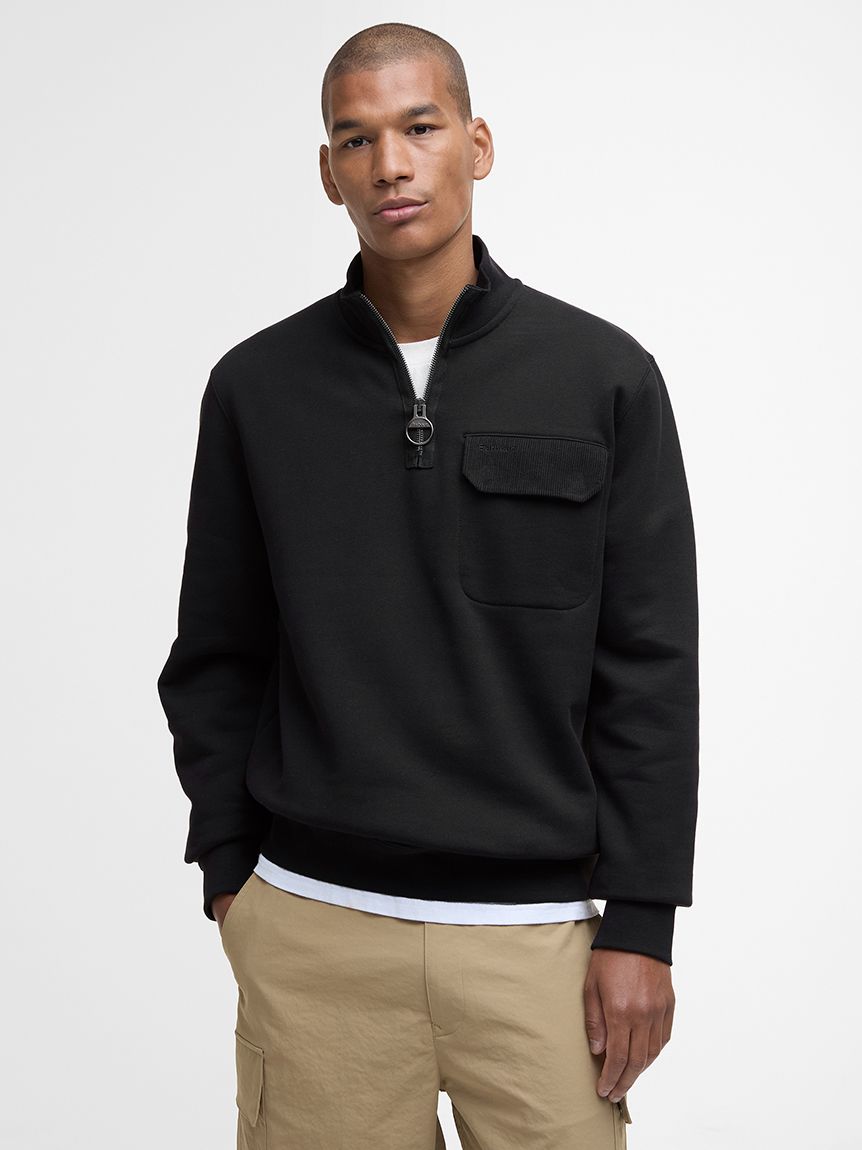 Lowgill ハイネック ハーフジップスウェット｜スウェット＆パーカー