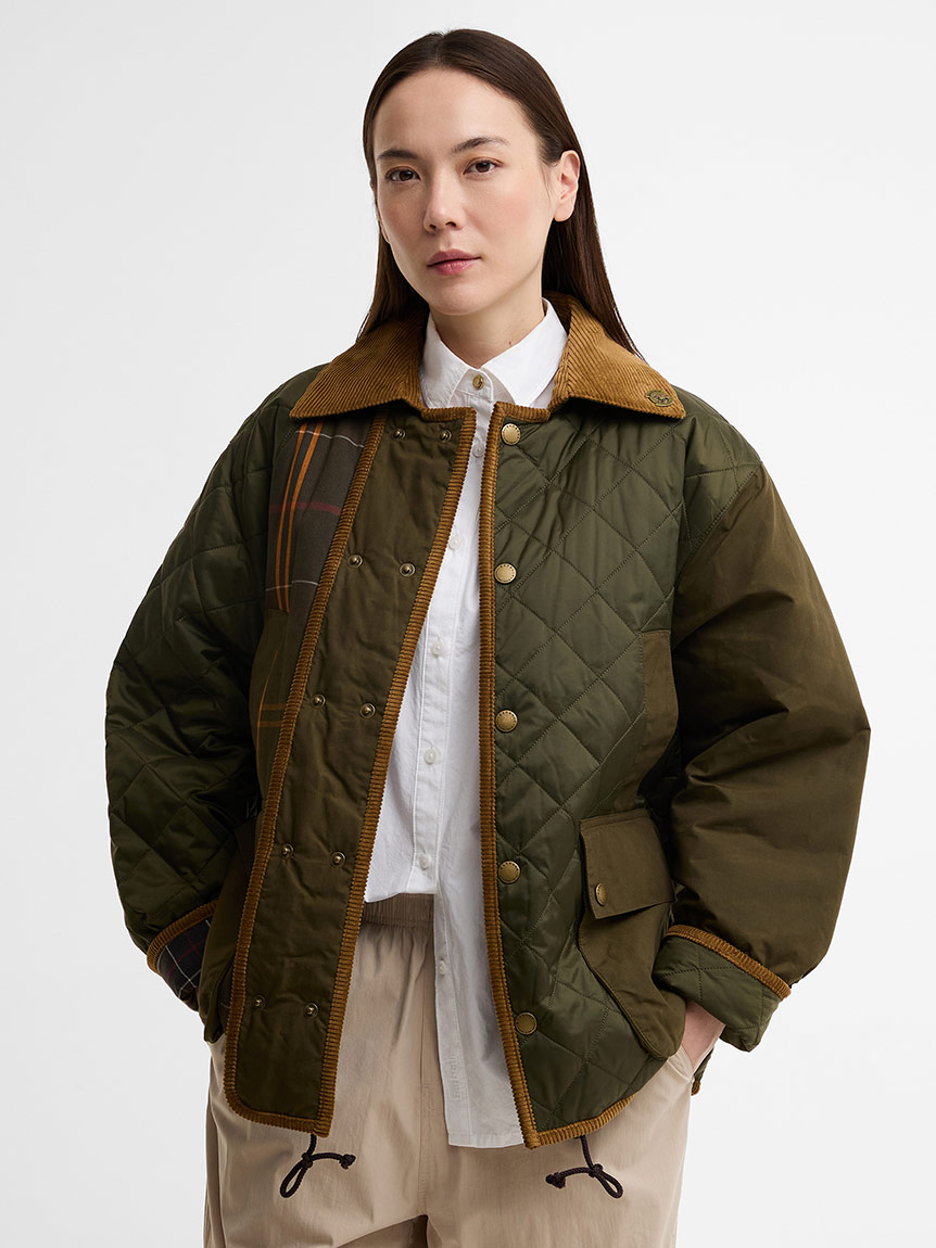 Barbour × Feng Chen Wang》Fendale キルティングジャケット